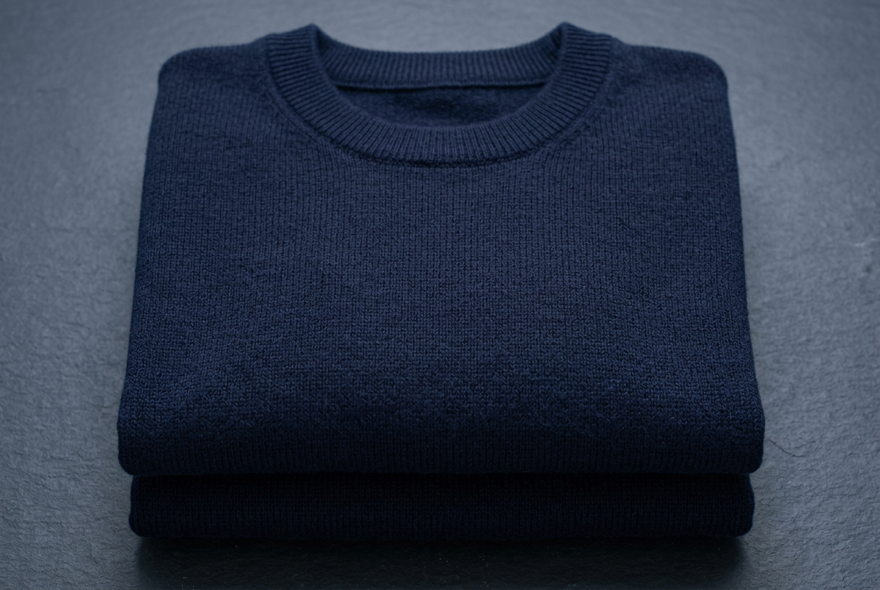 Navy Crewneck Sweatshirt